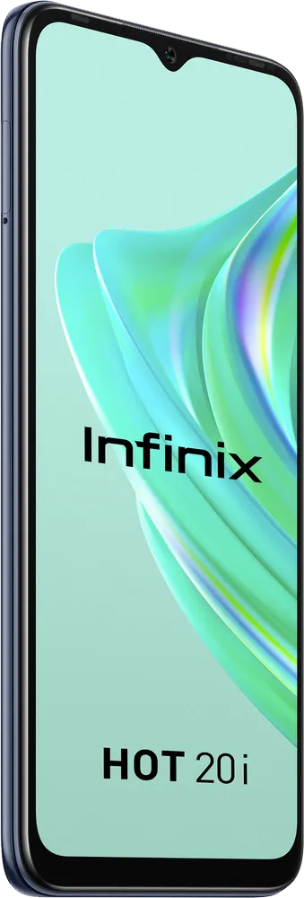 Infinix Hot 20i Dual SIM Mobile, 128 GB, 4 GB RAM, 4G LTE, Wilderness Black