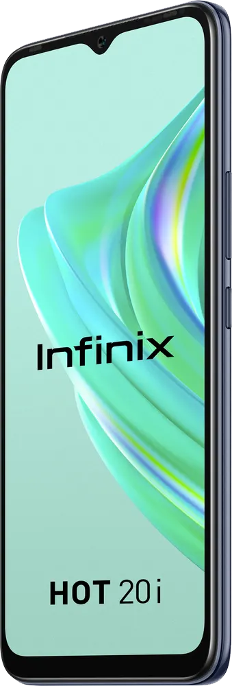 Infinix Hot 20i Dual SIM Mobile, 128 GB, 4 GB RAM, 4G LTE, Wilderness Black