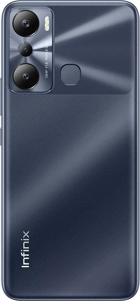 Infinix Hot 20i Dual SIM Mobile, 128 GB, 4 GB RAM, 4G LTE, Wilderness Black