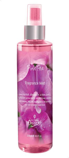 Estiara Passion Pink Pea Body Mist for Women, 250 ml