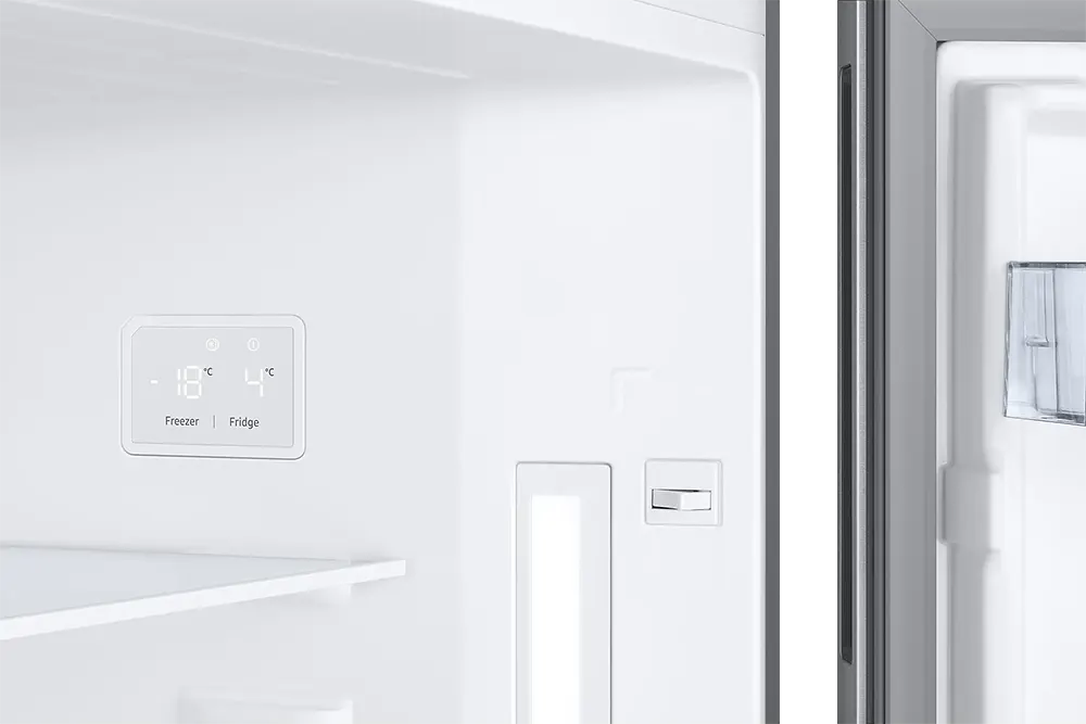 Samsung Refrigerator, No Frost, 396 Liters, 2 Doors, Inverter, Silver, RT40A3010SA-MR