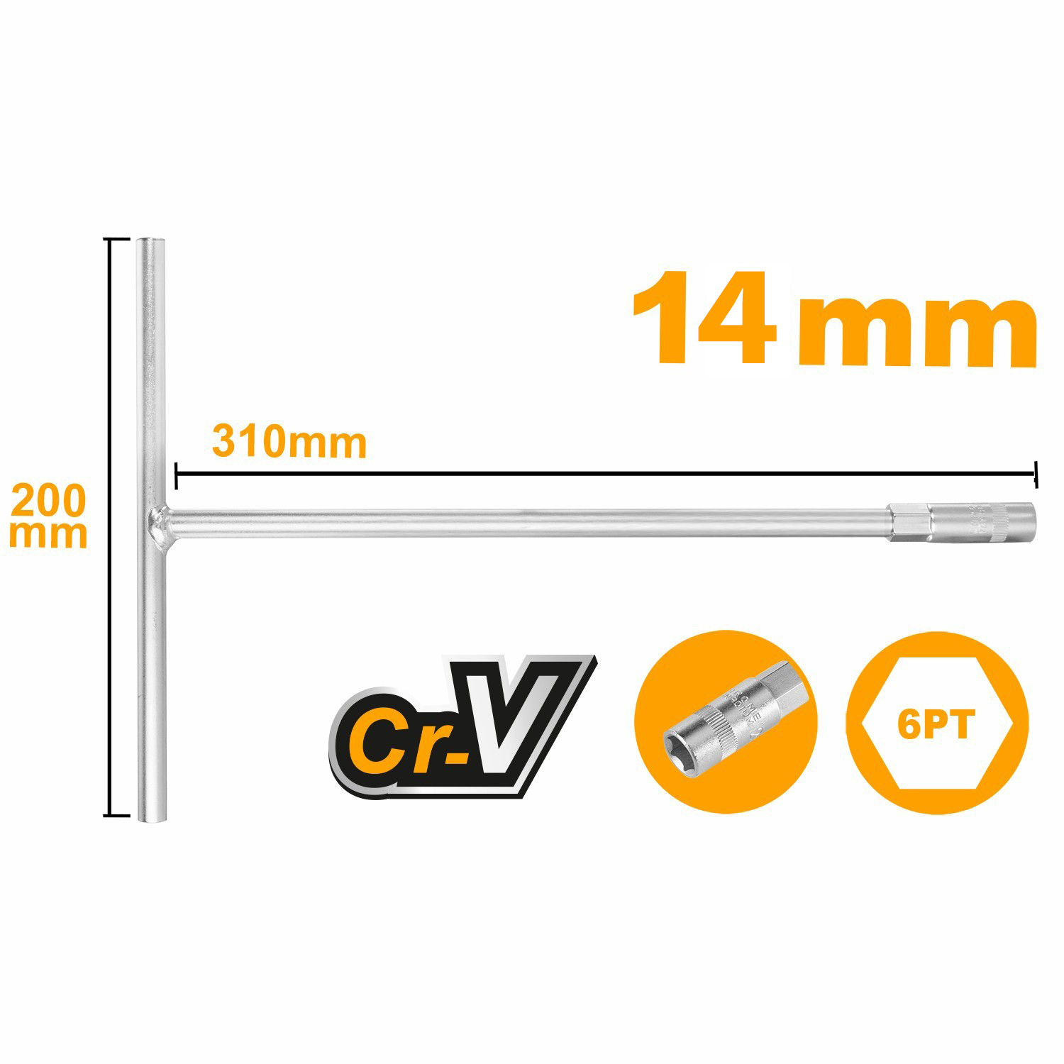 بيبة إنكو، 14 مم، حرف T ، موديل HTSW1408