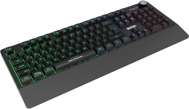 Marvo K660 Gaming Keyboard, Wired, Black, KB056
