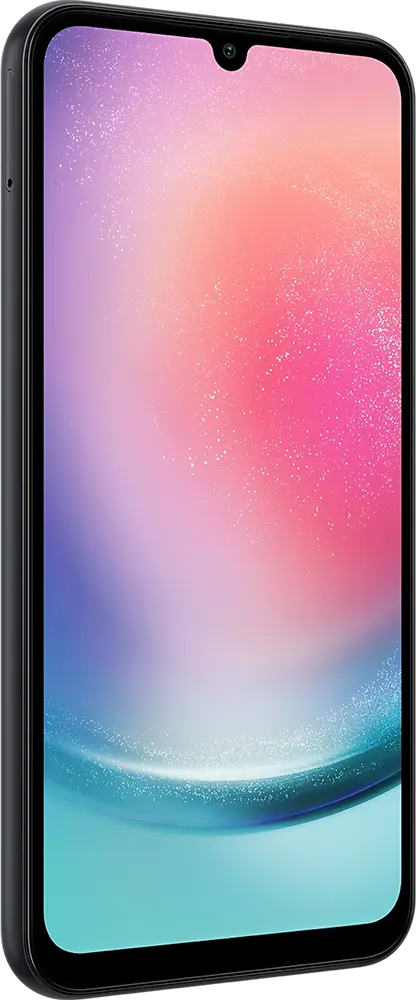 Samsung Galaxy A24 Dual SIM Mobile , 128 GB Memory, 8GB RAM, 4G LTE, Black