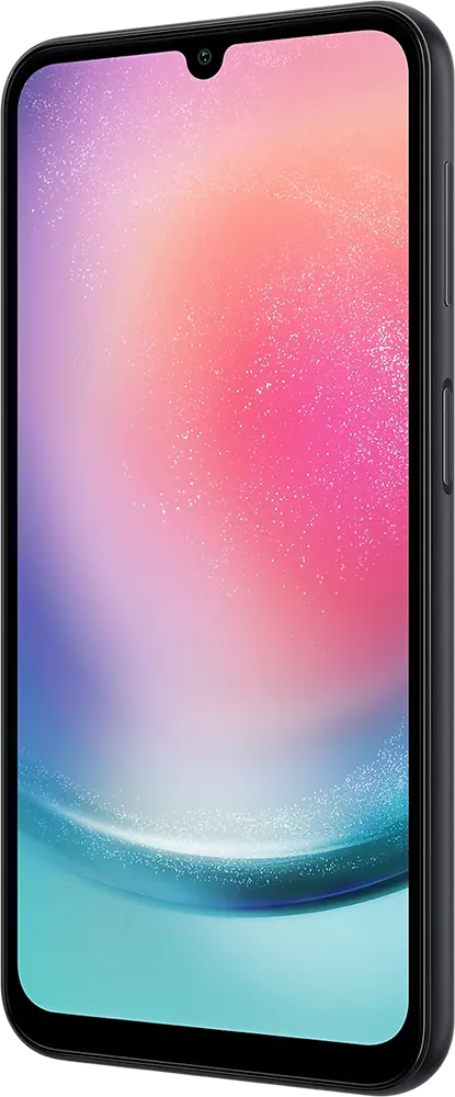 Samsung Galaxy A24 Dual SIM Mobile , 128 GB Memory, 8GB RAM, 4G LTE, Black