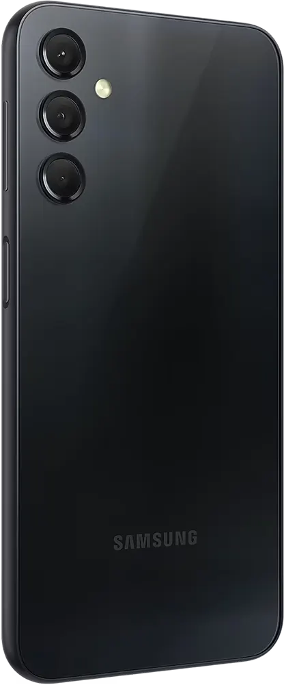 Samsung Galaxy A24 Dual SIM Mobile , 128 GB Memory, 8GB RAM, 4G LTE, Black