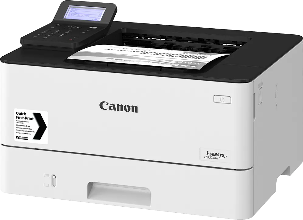 Canon Monochrome Laser Printer, Wireless, White, LBP223DW