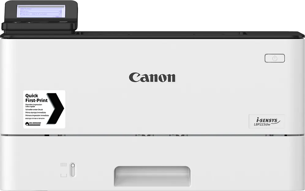Canon Monochrome Laser Printer, Wireless, White, LBP223DW