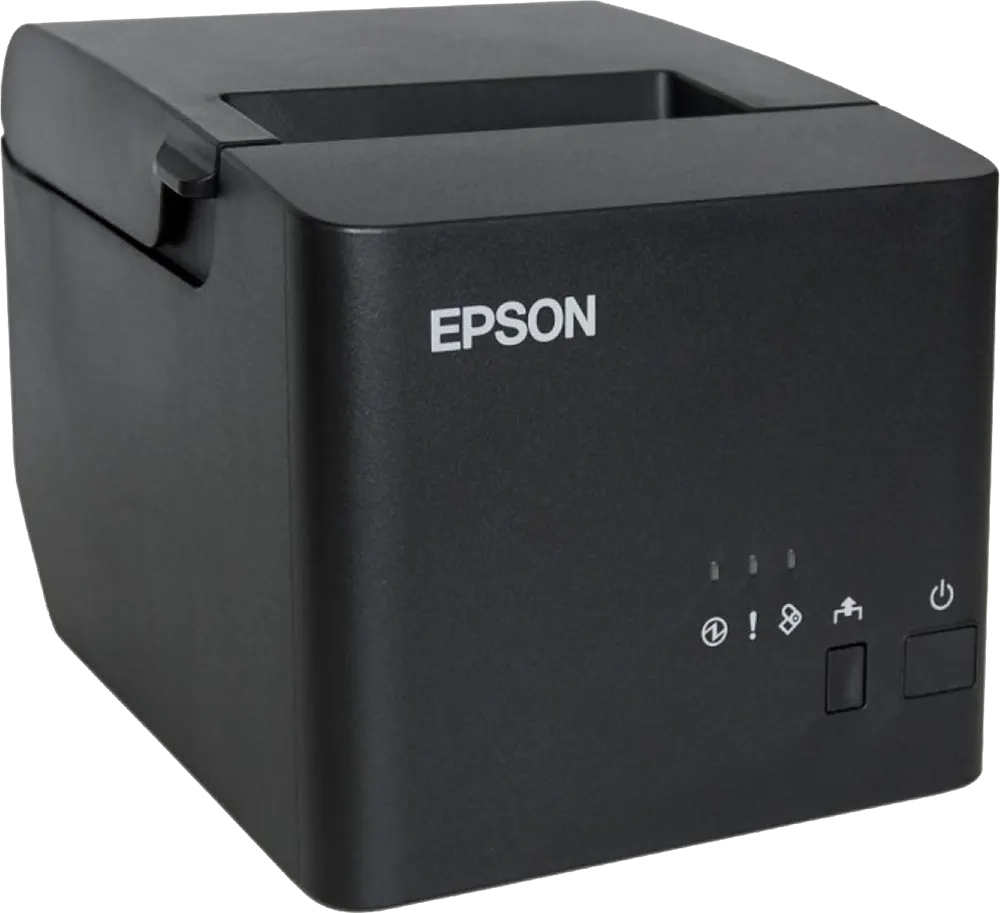 EPSON Receipt Printer, Monochrome, USB + Ethernet, Black, TM-T20X