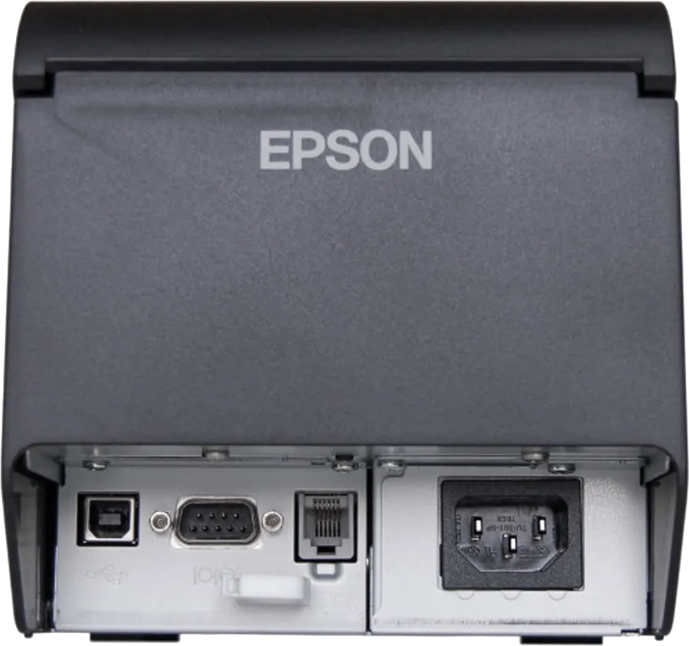 EPSON Receipt Printer, Monochrome, USB + Serial +ethernet , Black, TM-T20X-051