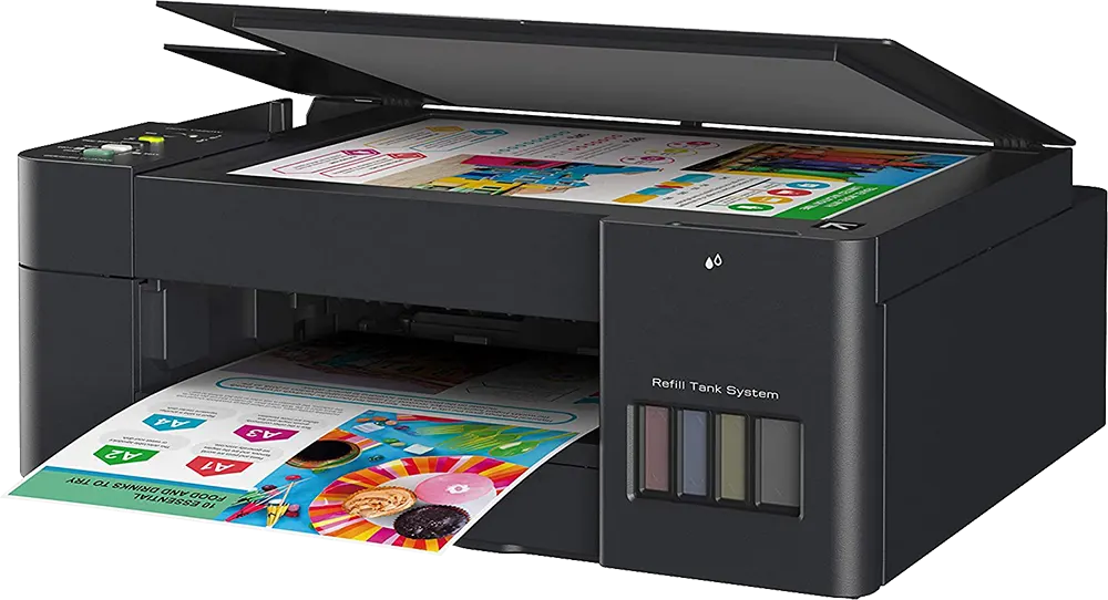 Brother Color Inkjet Printer ,Multi-Function, Black, DCP-T420W