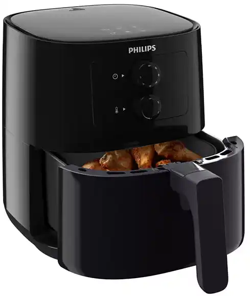 Philips Air Fryer Without Oil, 1400 Watt, 4 Liters, Black, HD9200, Raya Warranty