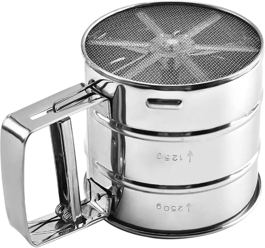 Small manual sieve multi-use - stainless