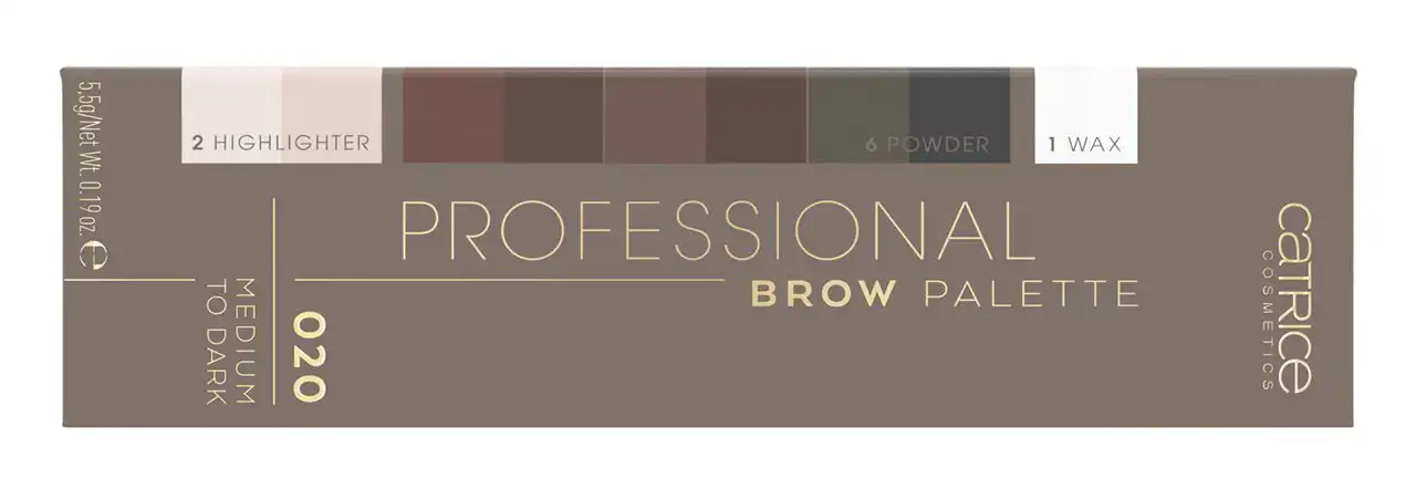 CATRICE PROFESSIONAL BROW PALETTE 020