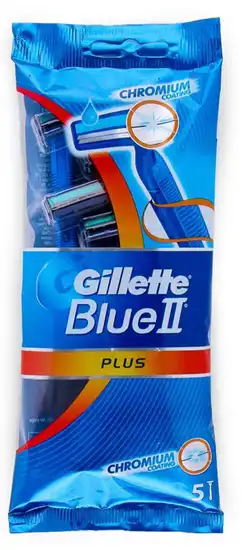 Gillette Blue 2 Plus Razor 5 Pack