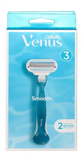 شفرات حلاقة ناعمة ونظيفة من جيليت فينوس 1+2