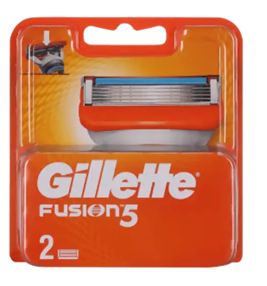 Gillette Fusion 5 Razor Blades 2 Pieces