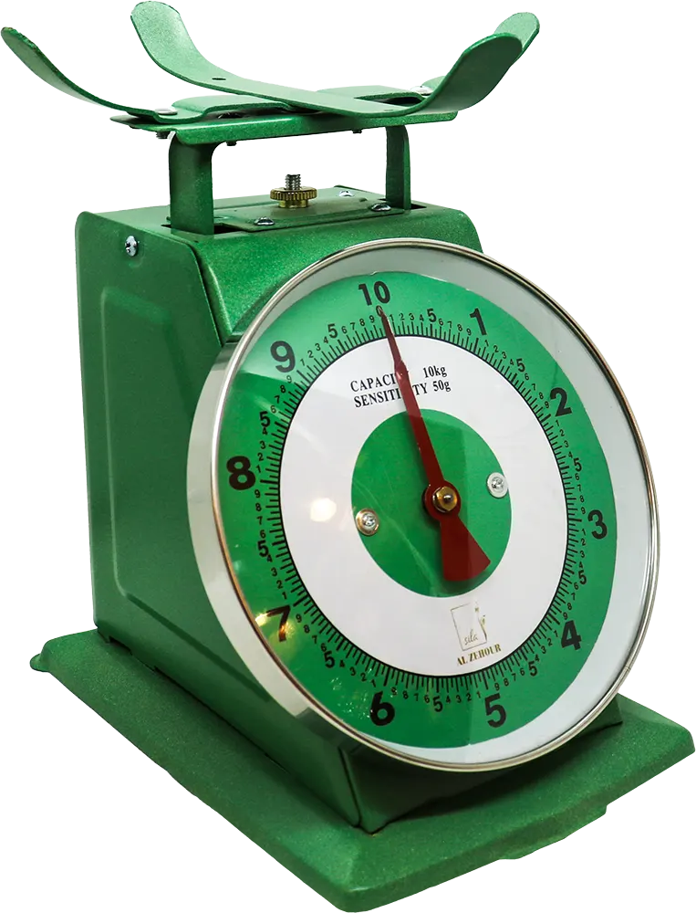 ميزان مطبخ مؤشر من الباشا يزن حتي 10 كجم ،أخضر