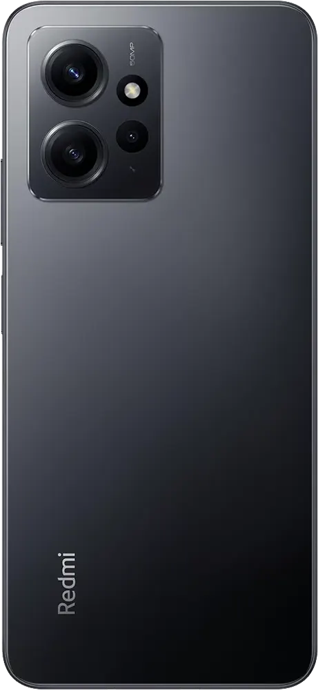Redmi Note 12 Dual SIM Mobile, 128GB Memory, 8GB RAM, 4G LTE, Onyx Gray