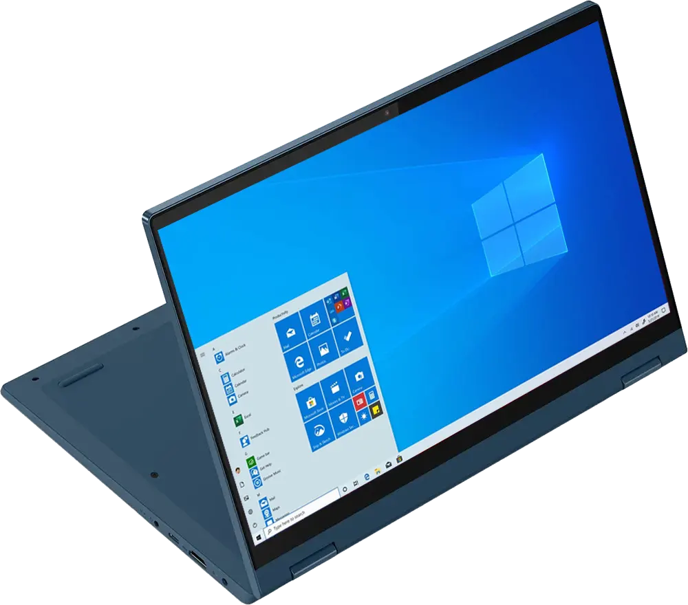 Lenovo IdeaPad Flex 5 14ALC05 Laptop, AMD™ Ryzen 7 5700U, 8GB RAM, 512GB SSD , AMD™ Radeon Graphics, 14 Inch FHD Display Touch Screen, Windows 11, Blue