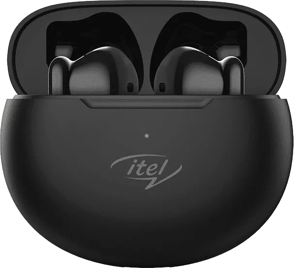Itel T1 Neo earbuds, Bluetooth 5.1, waterproof, black