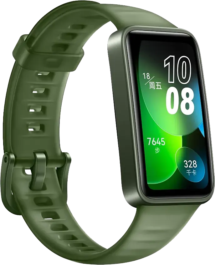 Huawei Band 8 Watch, 1.47 inch Touch Screen, Water Resistant, 14 Days Battery Life, Emerald Green