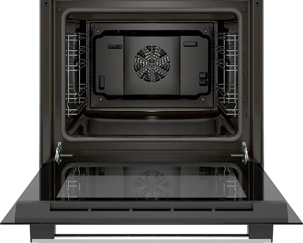 فرن بووش بلت ان 60 سم ، كهرباء، 66 لتر ، أسود ، HBF011BR0Q