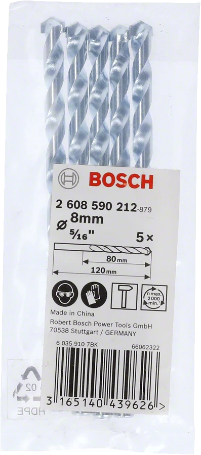 Bosch Hilti Concrete Punch, 8 mm, 2 608 590 212