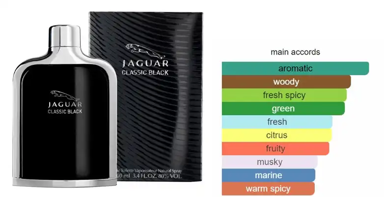 JAGUAR CLASSIC BLACK For Men EDT 100 ML