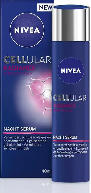 Nivea Cellular Radiance Night Serum For Women 40Ml