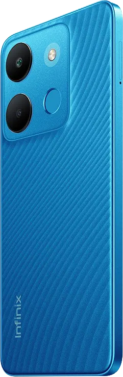 Infinix Smart 7 Dual SIM Mobile ,64GB Memory, 4GB RAM, 4G LTE, Peacock Blue