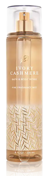 Bath & Body Works IVORY CASHMERE Body MIST For Women 236 ML