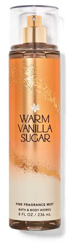 Bath & Body Works WARM VANILLA SUGAR  Body MIST For Women 236 ML