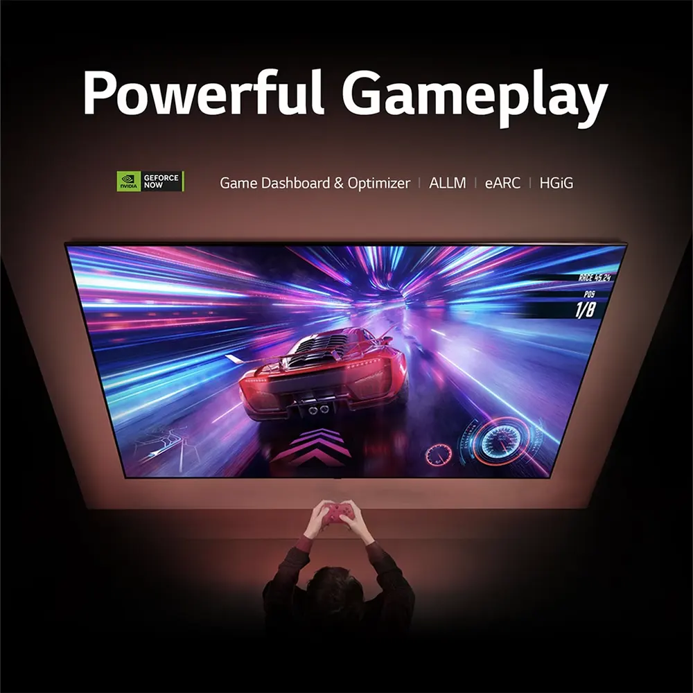 شاشة ال جي نانوسل 65 بوصة، سمارت، 4K ، ريسيفر داخلي ،65NANO776RA