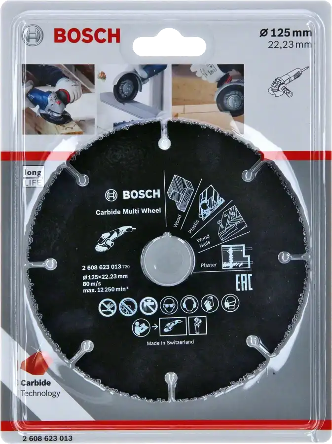 Bosch Wood Cutting Cylinder, 125mm, 2 608 623 013