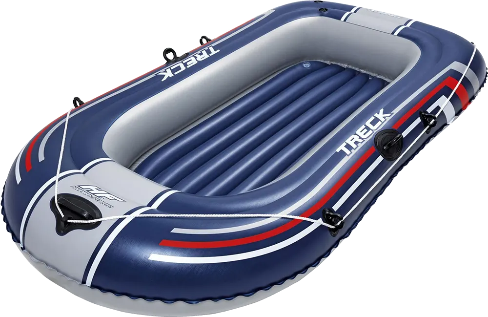 Bestway Inflatable Boat for 2 Persons, 228 x 121 x 32 cm, Blue, 61064