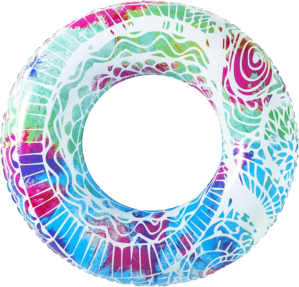 Bestway Inflatable Neon Swim Ring, Multiple Colors, 36084