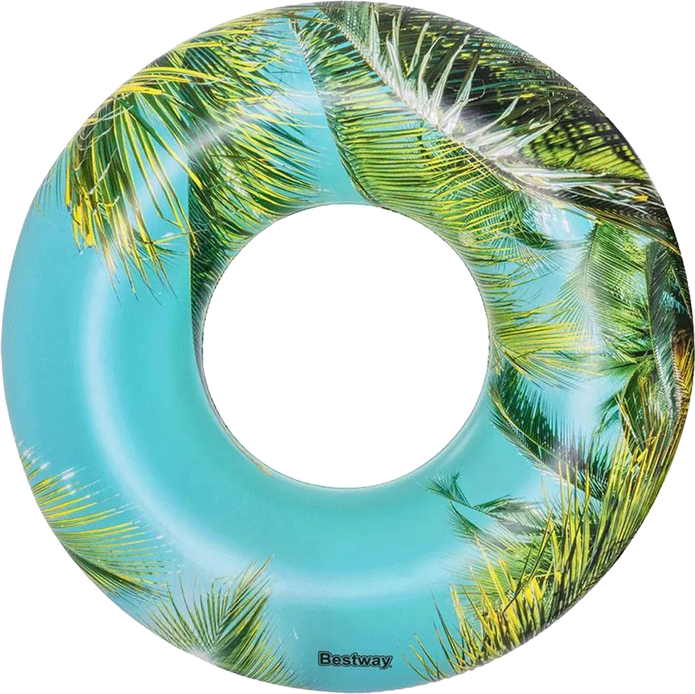 عوامة سباحة بيست واي قابلة للنفخ مشجرة ، ألوان متعددة ، 36239