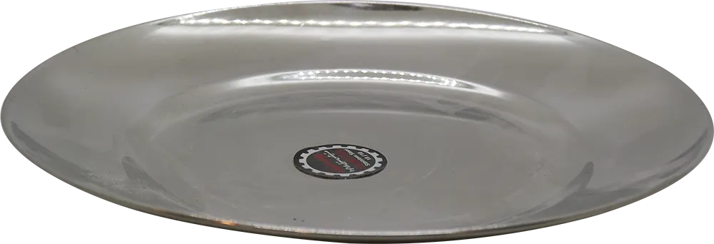 Stainless Flat Dish, 20 cm, size 7