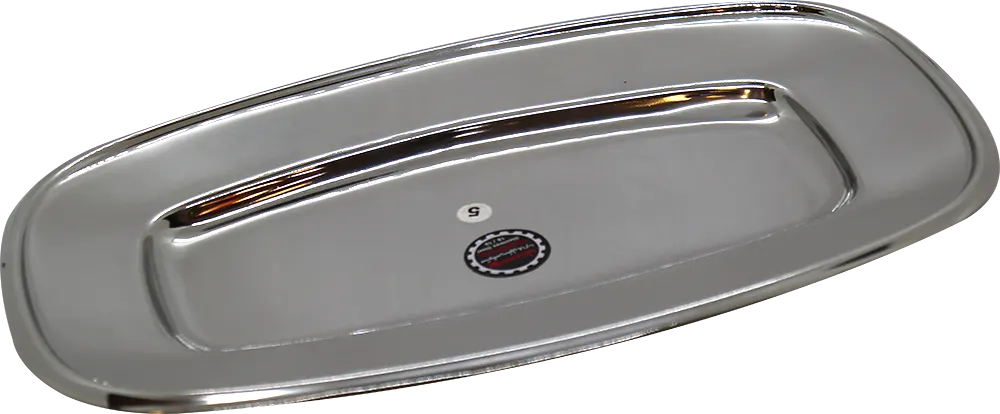 سرفيس تقديم بيضاوي من يونستيل مقاس 5 صغير - أستانلس