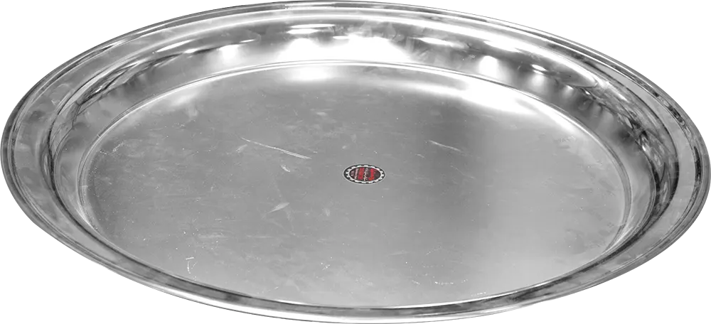 صنيه عشاء يونستيل سادة 65 سم - أستانلس