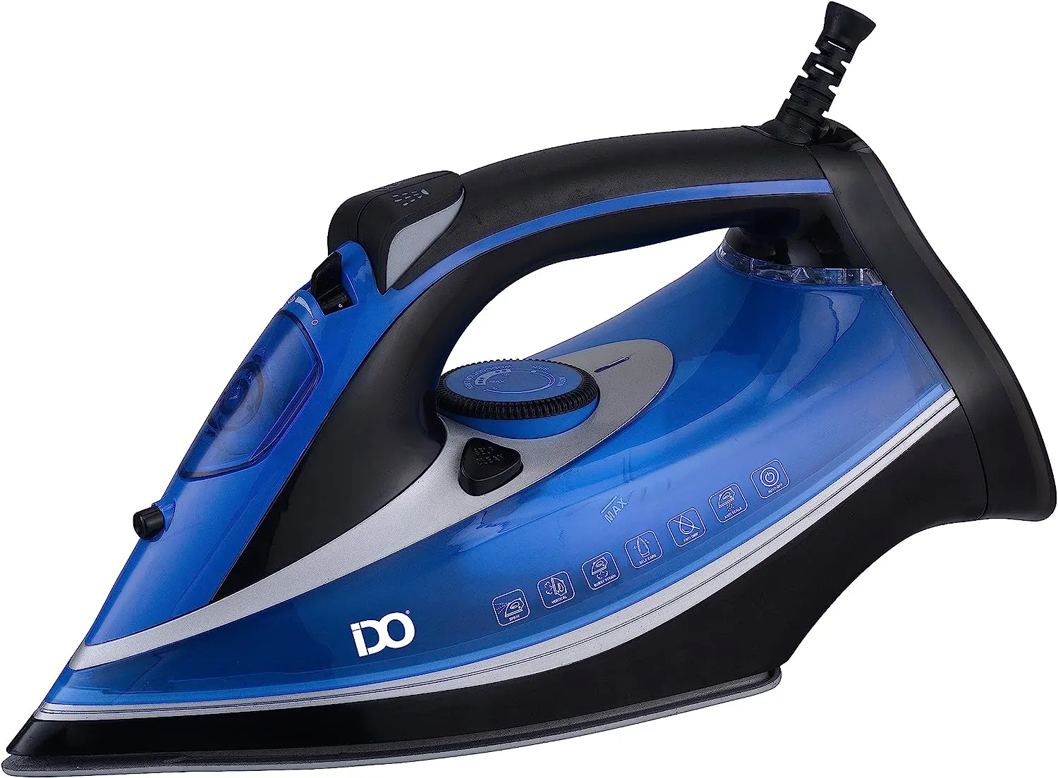 Black + Decker Steam Iron, 2400 Watt, Blue - X2150