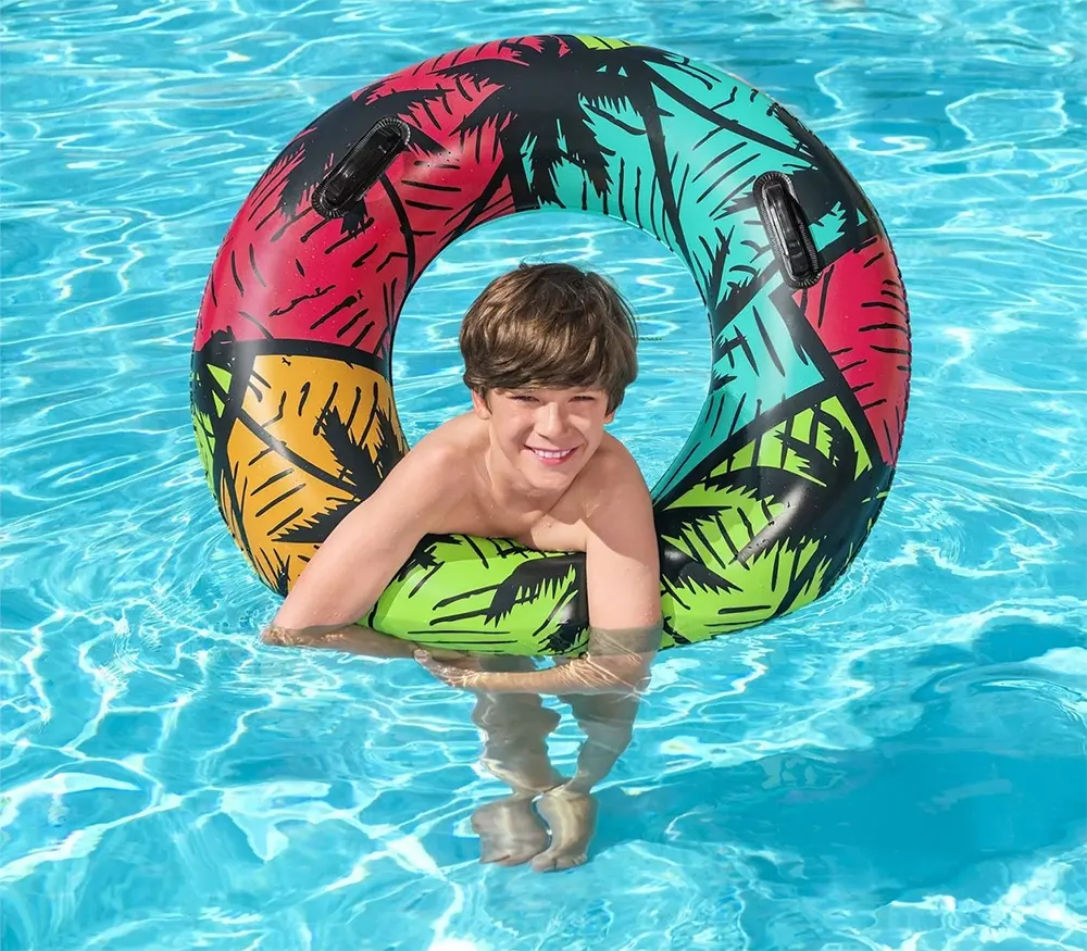 Bestway Inflatable Wooded Swim Ring, Multi-Shap, 36350