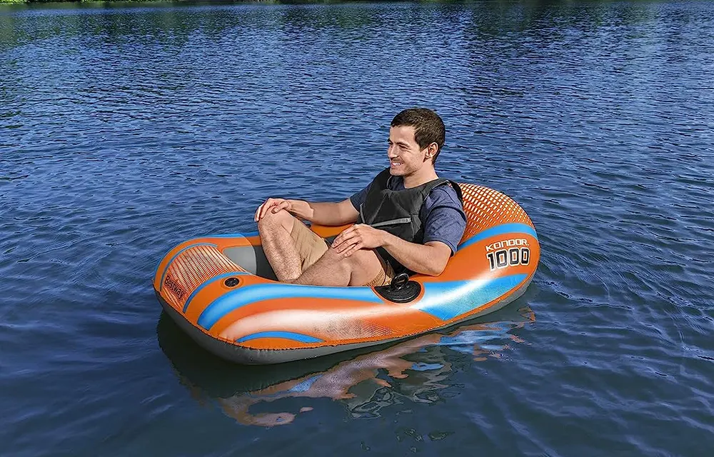 قارب بيست واي قابل للنفخ ، مقعد واحد ، 149 × 85 سم ، 61136