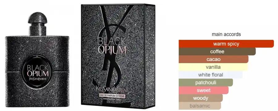 BLACK OPIUM  EXTREME  By Yves saint laurent FOR  Women EDP 90 ML