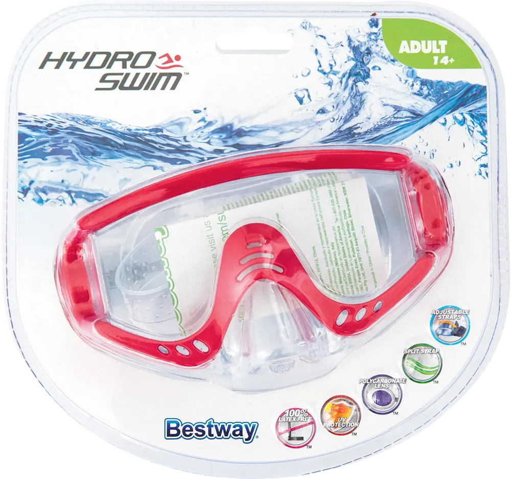 نظارة سباحة بيست واي هايدرو سويم، ألوان متعددة، 22044
