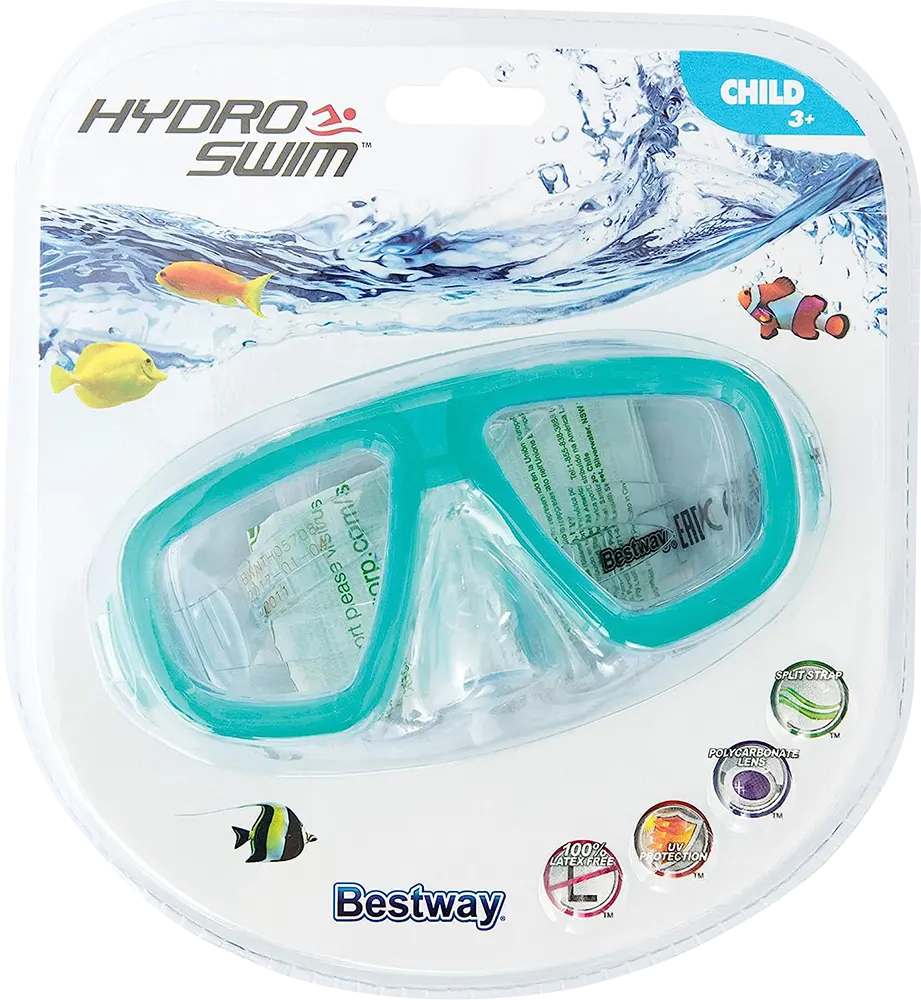 Bestway Hydro Swim Goggles, Multi-Colour, 22011