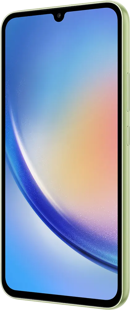 Samsung Galaxy A34 Dual SIM Mobile , 256GB Memory, 8GB RAM, 5G, Awesome Lime