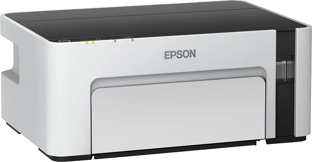 Epson EcoTank Printer, Monochrome, Wi-Fi, White, M1120