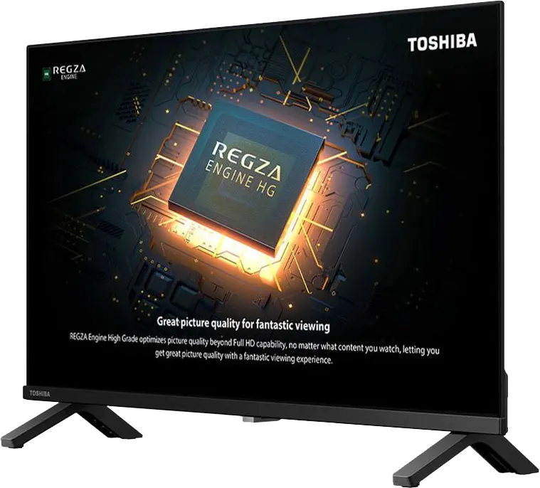 شاشة توشيبا، 32 بوصة، LED، دقة HD، رسيفر مدمج، 32S25LV